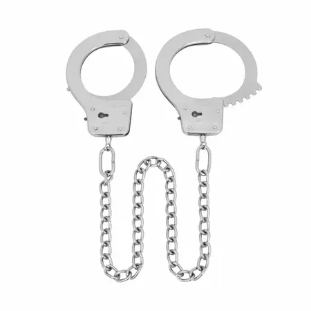 Bedroom Fantasies Metal Handcuffs Silver - Durable Classic Accessory