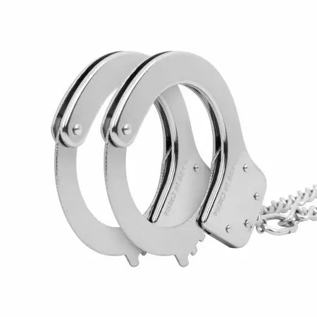 Bedroom Fantasies Metal Handcuffs Silver - Durable Classic Accessory