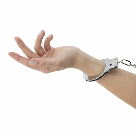 Bedroom Fantasies Metal Handcuffs Silver - Durable Classic Accessory