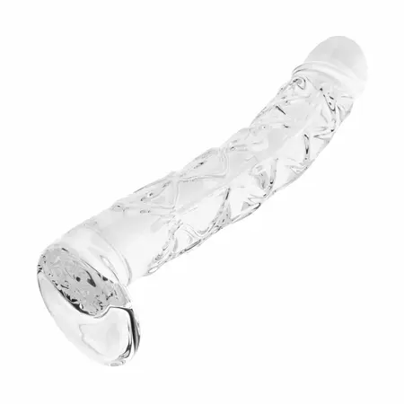 Gildo No. 34 Textured Glass Model 19cm - Ribbed & Studded Design