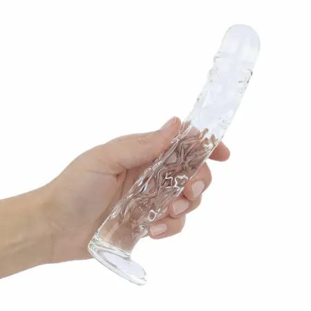 Gildo No. 34 Textured Glass Model 19cm - Ribbed & Studded Design