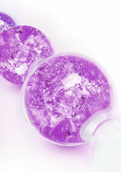 ToyJoy Crystal Trio Medium Plug - Liquid Silicone, Sparkling Design