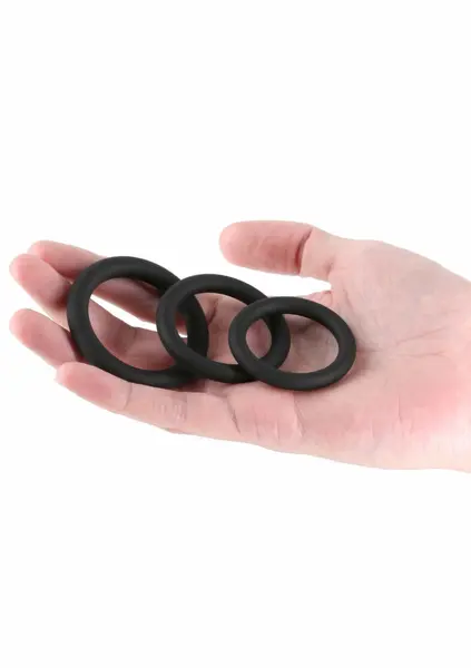 Renegade 3pc Slim Rings Silicone Set - Flexible Multi-Size System