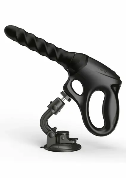 TOYJOY Cadence Fatale PRO+ Multi-Function Gun Vibrator, Black, 25cm