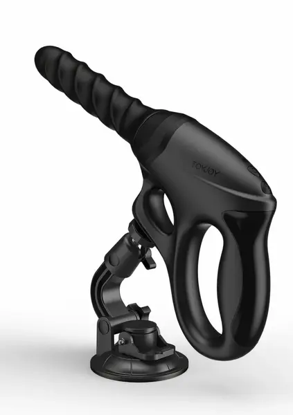TOYJOY Cadence Fatale PRO+ Multi-Function Gun Vibrator, Black, 25cm