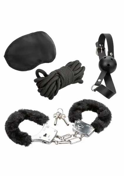 CalExotics Explorer Collection Bondage Starter Kit with Rope & Cuffs