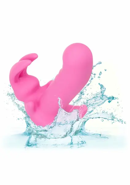 CalExotics Bunny Dreams Vibrating Stimulator Silicone Pink USB Waterproof