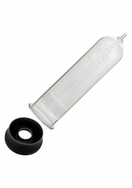 CalExotics Magnified Gauged Pump System with PSI Gauge & Silicone Ring