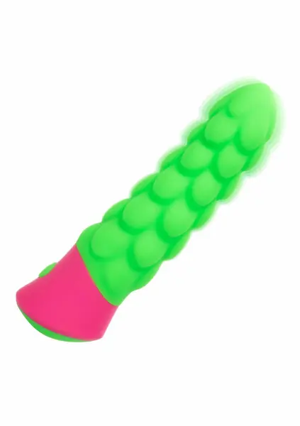 Ripple Vibrator Silicone Waterproof USB Rechargeable 10 Modes Black