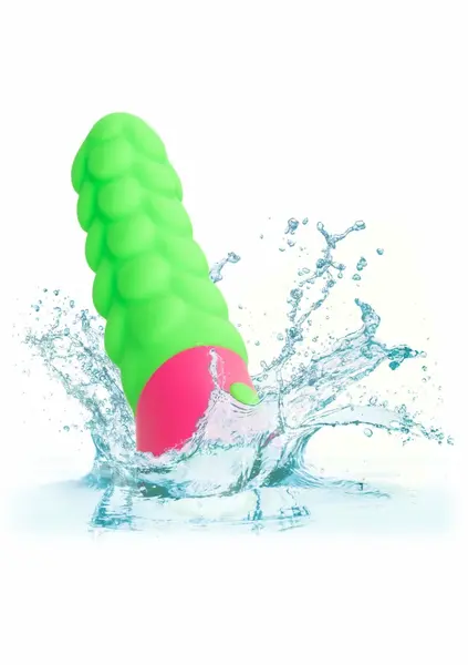 Ripple Vibrator Silicone Waterproof USB Rechargeable 10 Modes Black
