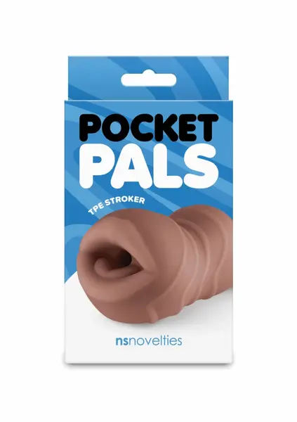 NS Novelties Mouth Stroker Pocket Pal TPE Compact Intimate Device