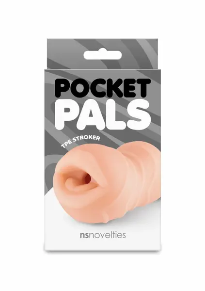 NS Novelties Mouth Stroker Pocket Pal TPE Compact Intimate Device