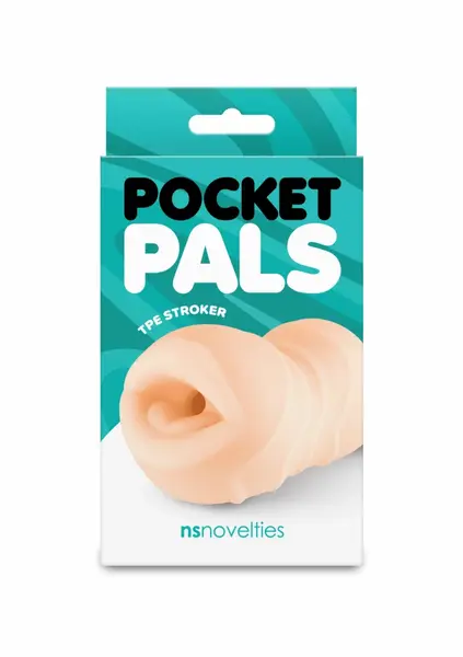 NS Novelties Mouth Stroker Pocket Pal TPE Compact Intimate Device