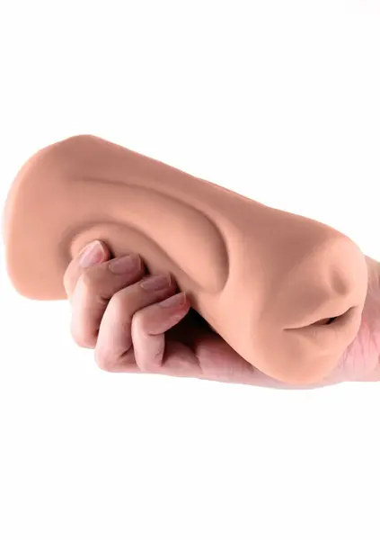 I Dream of MILF Anita Intimate Dual-Entry TPE Stroker, Beige, Compact