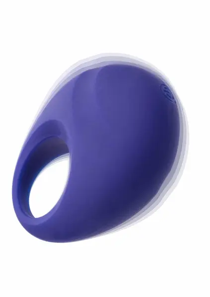 Embrace Rechargeable Silicone Ring with 10 Vibration Modes, Waterproof