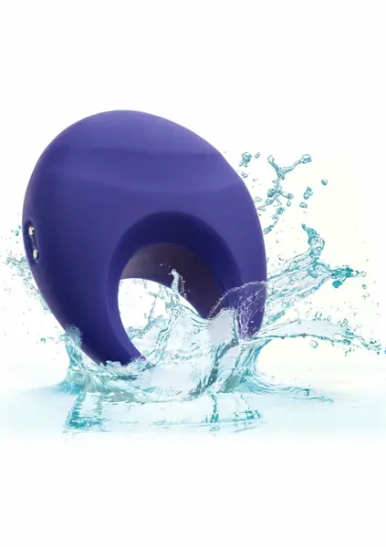 Embrace Rechargeable Silicone Ring with 10 Vibration Modes, Waterproof