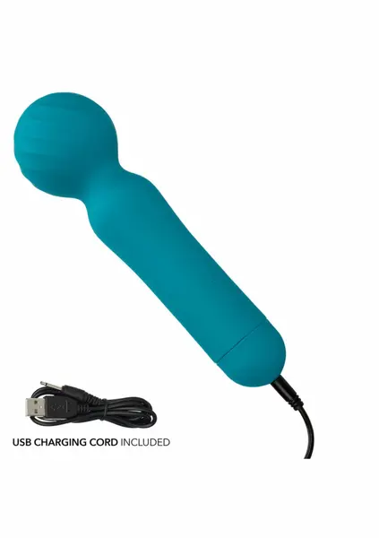 Rumble Wand Massager Flexible Neck 10 Modes Waterproof USB Rechargeable