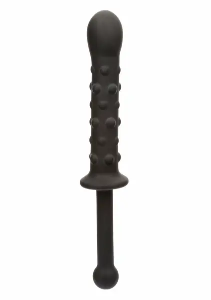 CalExotics Bendy Beaded Probe Flexible Silicone Dual-Ended Black