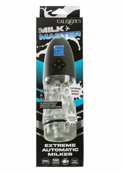 Pipedream Extreme Automatic Milker Intimate Machine Rechargeable Black