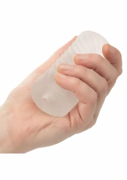 California Exotic Beaded Stroker Soft Textured Intimate Machine Clear