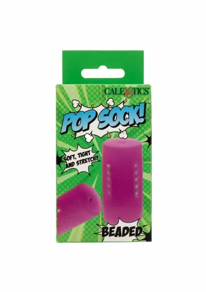 California Exotic Beaded Stroker Soft Stretchy Intimate Sleeve