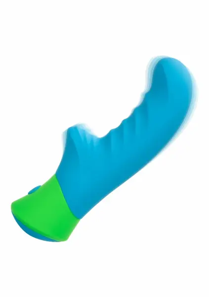 Ridged-G Vibrator Dual Action Silicone, Waterproof, USB Rechargeable