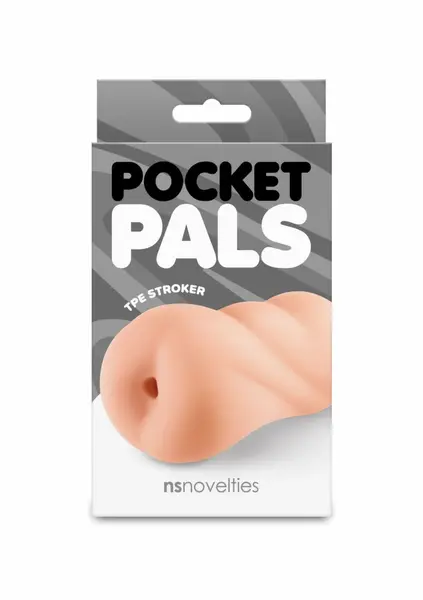 NS Novelties Anal Stroker Pocket Pal TPE Compact Intimate Device