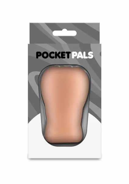 NS Novelties Anal Stroker Pocket Pal TPE Compact Intimate Device