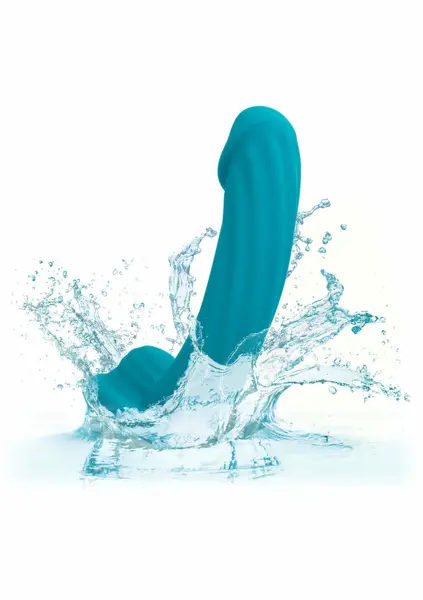 CalExotics Long Haul Vibrator Dual Motor Flexible Silicone Probe