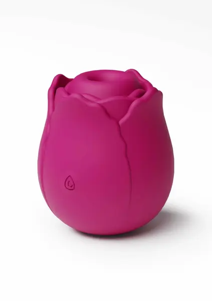 The Vibrating Rose Intimate Silicone Massager, Rechargeable, Waterproof