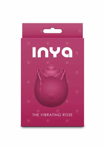 The Vibrating Rose Intimate Silicone Massager, Rechargeable, Waterproof