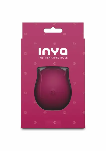 The Vibrating Rose Intimate Silicone Massager, Rechargeable, Waterproof