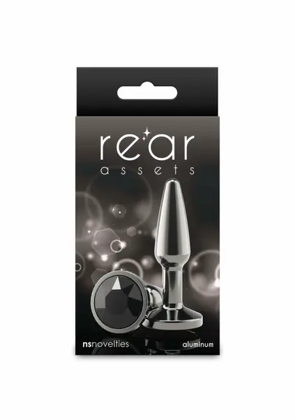 nsnovelties Tapered Plug Small Chrome-Plated Aluminum Intimate Accessory