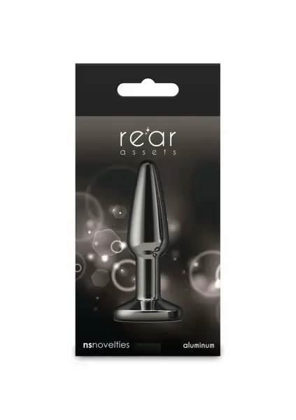 nsnovelties Tapered Plug Small Chrome-Plated Aluminum Intimate Accessory
