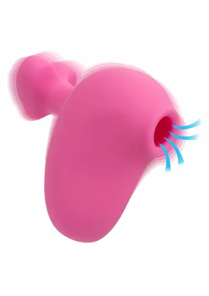Suck & Play Massager Compact Silicone, 10 Modes, Waterproof, USB