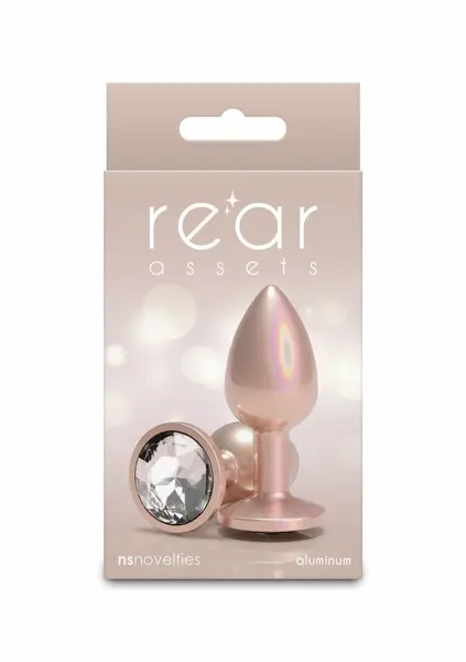 Blush Iridescent Plug Small Chrome-Plated Trainer, Compact Size