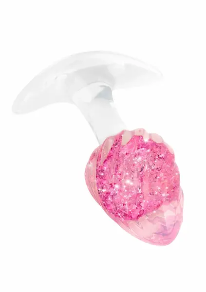 ToyJoy Crystal Plug Small Liquid Silicone Sparkling Base 7.5 cm