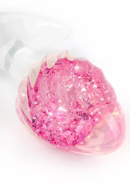 ToyJoy Crystal Plug Small Liquid Silicone Sparkling Base 7.5 cm