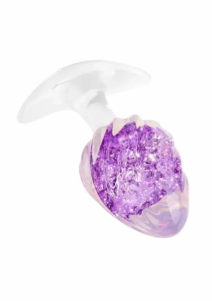 ToyJoy Crystal Plug Medium Liquid Silicone Glam Look 8713221845078