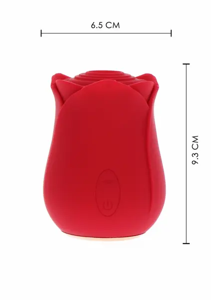 Ravishing Rose Air Pulse Stimulator 10-Mode Intimate Device Pink