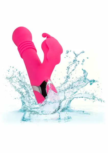 Kissing Butterfly Vibrator Multi-Function Silicone Intimate Device Pink