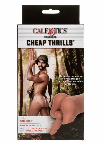 CalExotics The Soldier Ass Stroker Pure Skin Heavy-Duty Anatomical Model 0.45kg