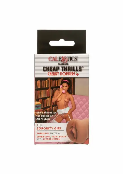 CalExotics Cheap Thrills Sorority Girl Intimate Sleeve Pure Skin™ 13 cm