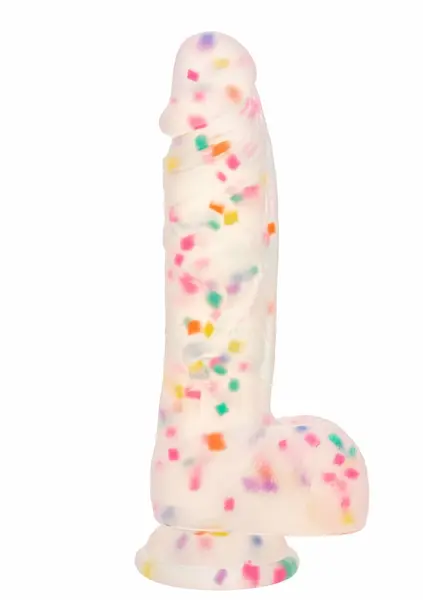 Party Boy Studs Silicone Model 15.25 cm with Suction Cup, Black
