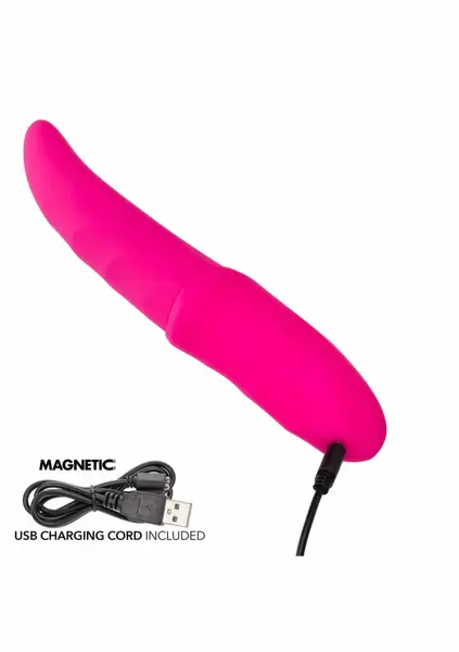 Couture Collection Gyrating Flickering Wand Silicone Massager Waterproof