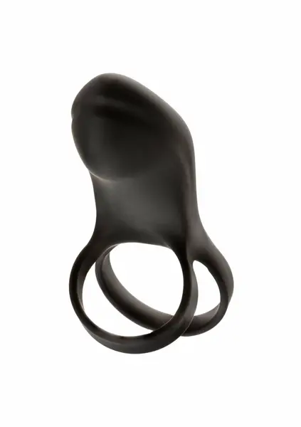 Closer Rechargeable Ring Feel Silicone Double Ring, 10 Modes, Waterproof