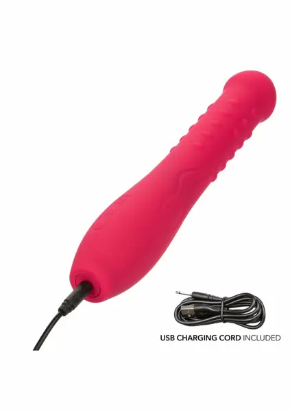 Glide Sensation Turbo Glide Massager, 10 Modes, Waterproof, USB, Pink