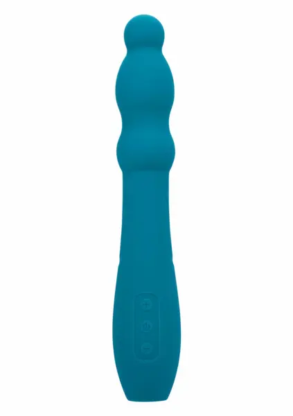 Glide Ripple Vibrator - 10-Speed Silicone Massager, Waterproof, USB