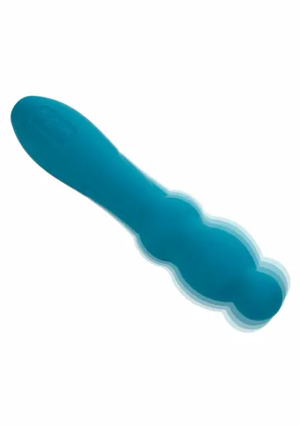 Glide Ripple Vibrator - 10-Speed Silicone Massager, Waterproof, USB