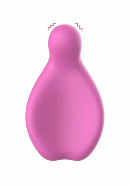 TOYJOY The Elodie Clitoral Stimulator Soft Silicone 10 Modes Pink